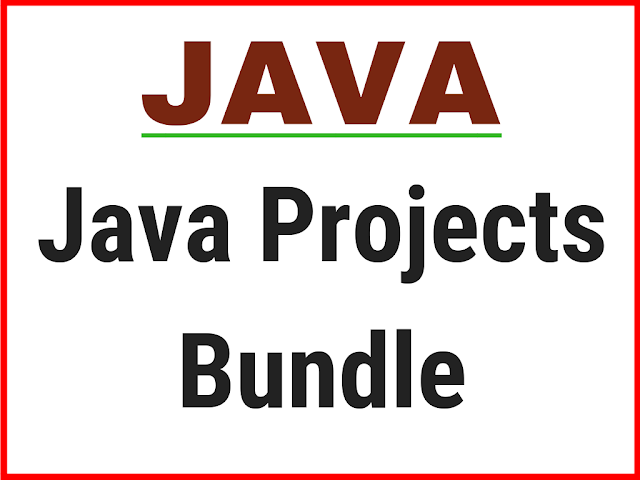 Java Projects Source Code Bundle