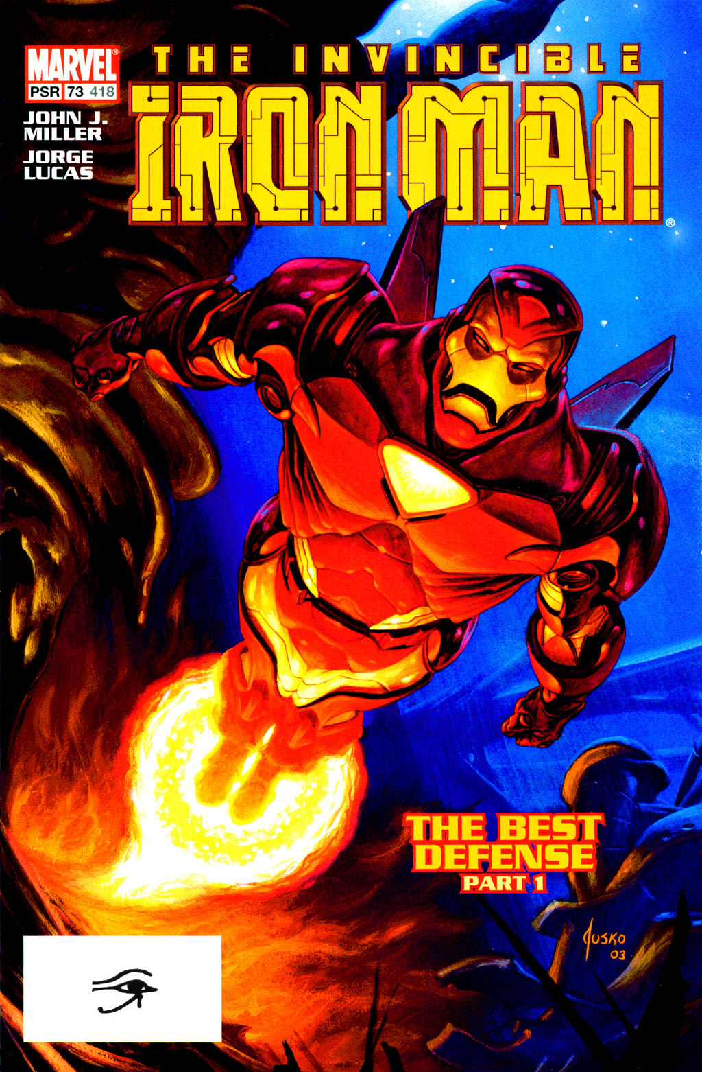Read online Iron Man (1998) comic -  Issue #73 - 1