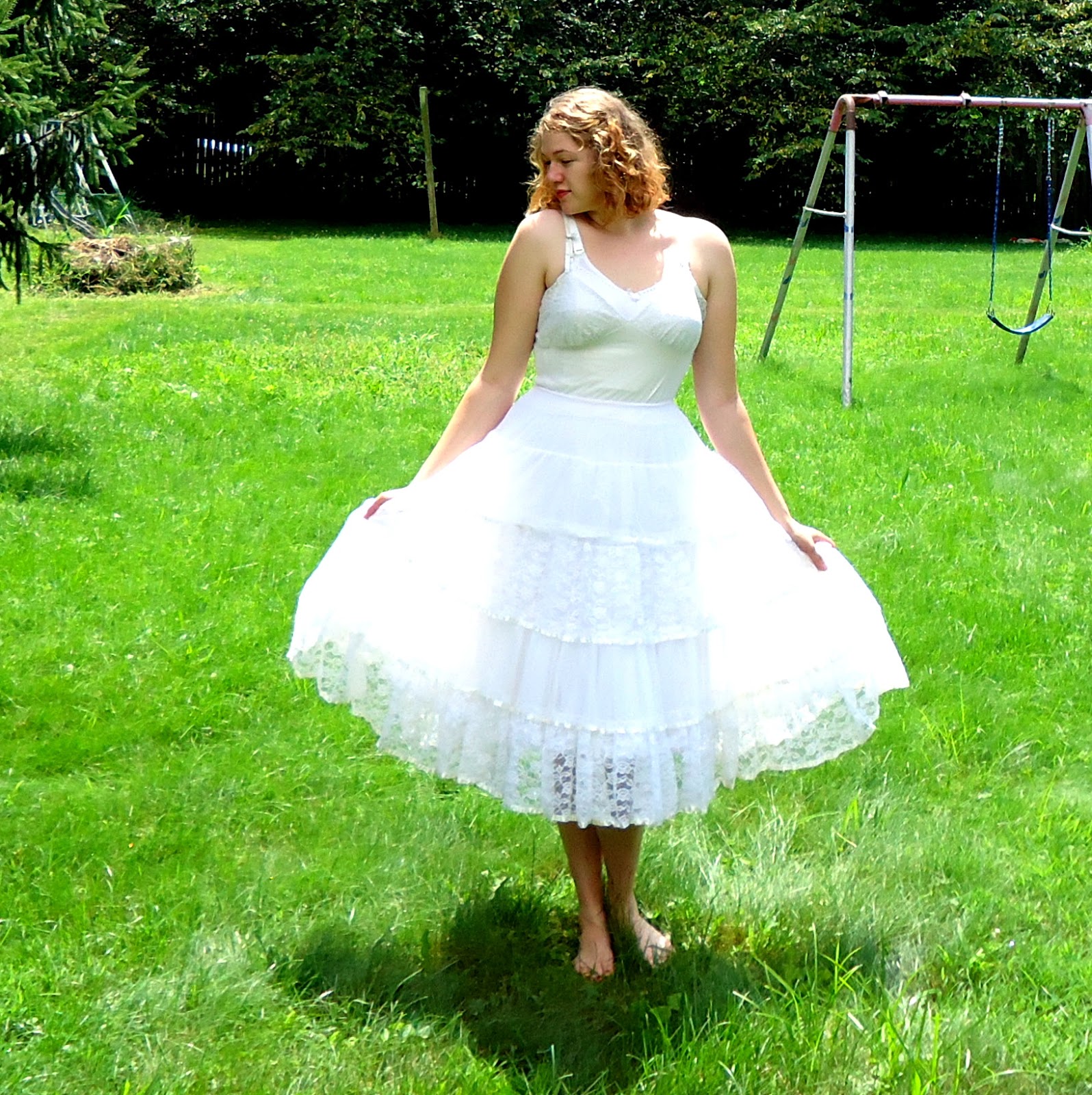 Ruffles In The Front A Pretty Pretty Petticoat