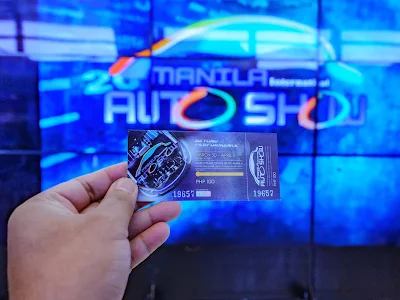 Model Manila International Auto Show 2017 #mias2017 Ticket