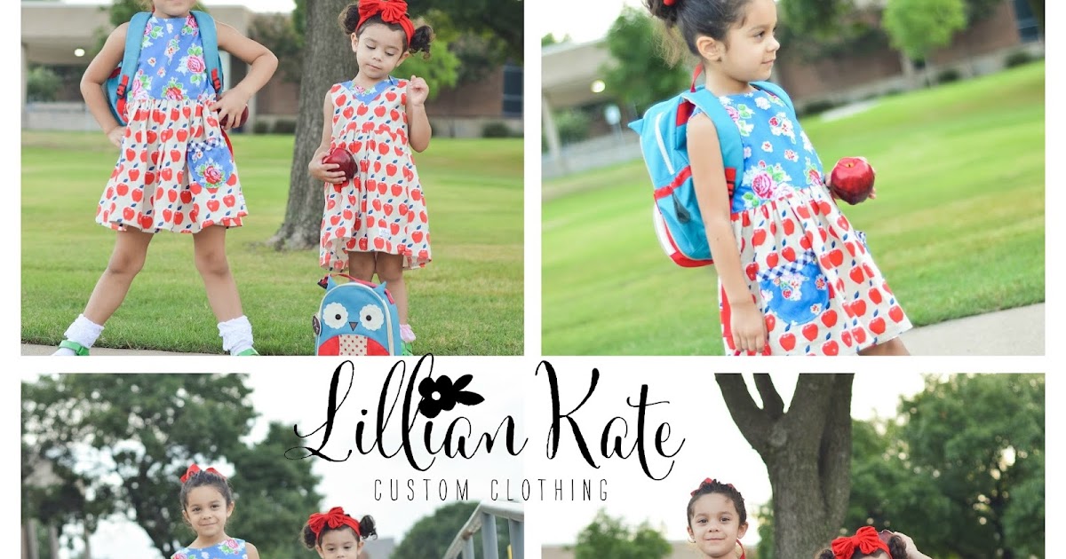 Lillian Kate Custom Clothing: Back to School