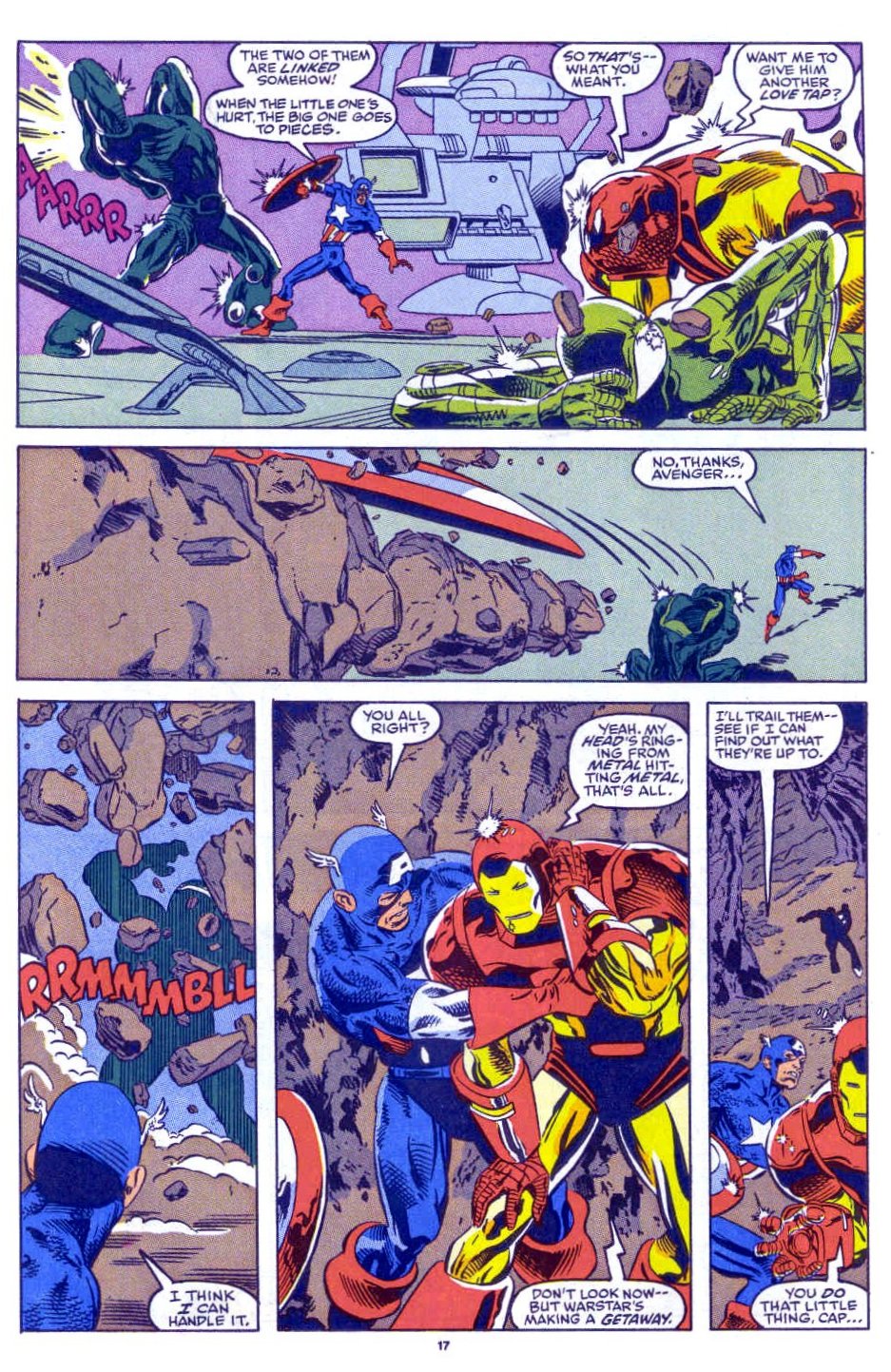 Read online Captain America (1968) comic -  Issue #398b - 14