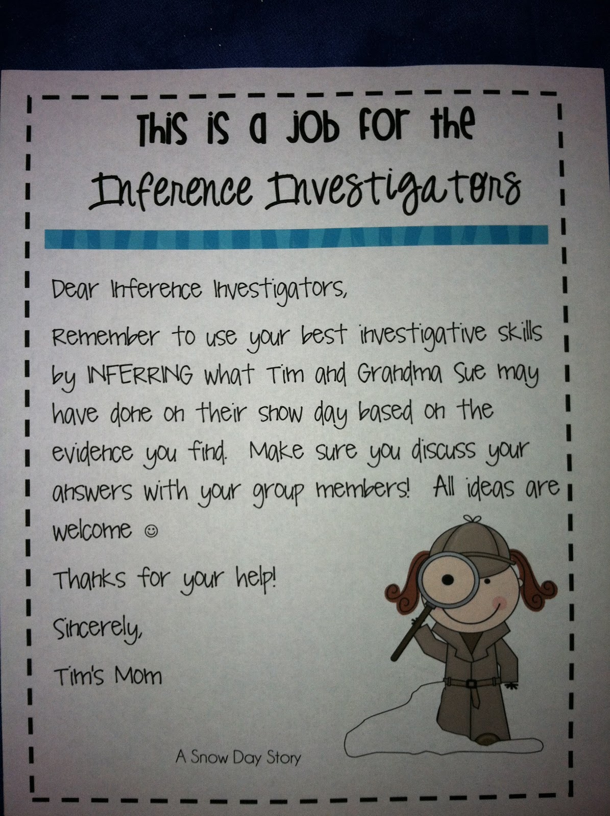Follow First Grade: Little Investigators in Room 4