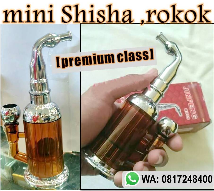 mini shisha rokok, pipa penyaring rokok + penambah rasa utk kesehatan