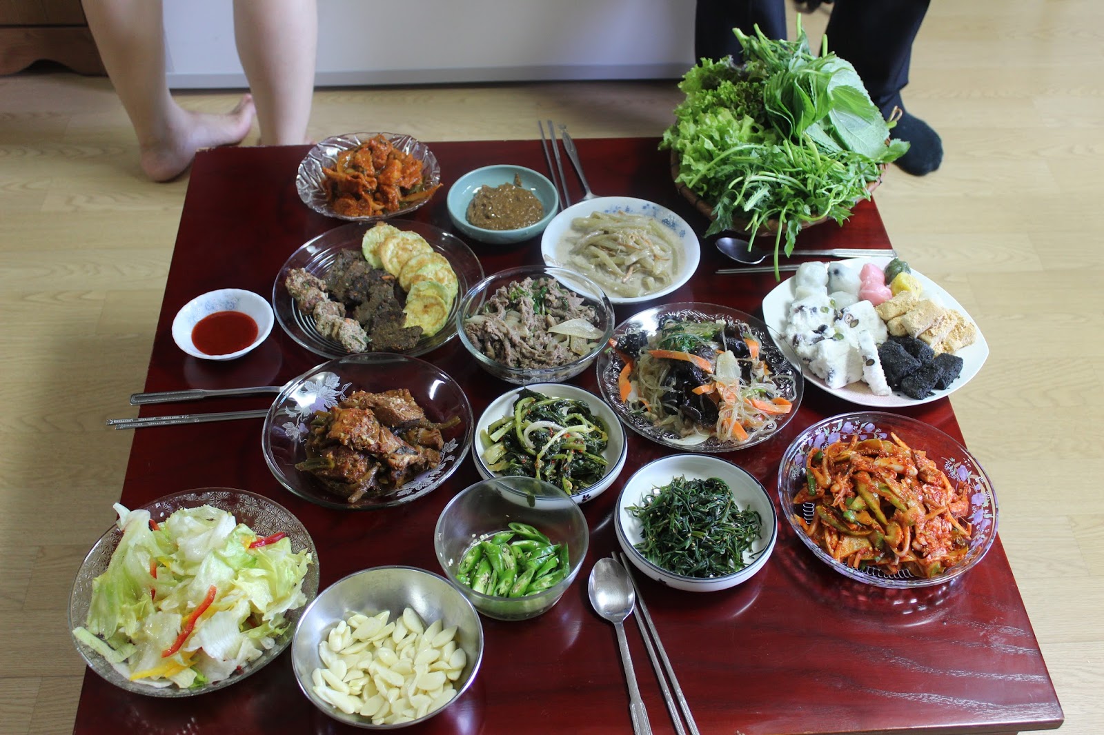 A Family Dinner in Seoul
