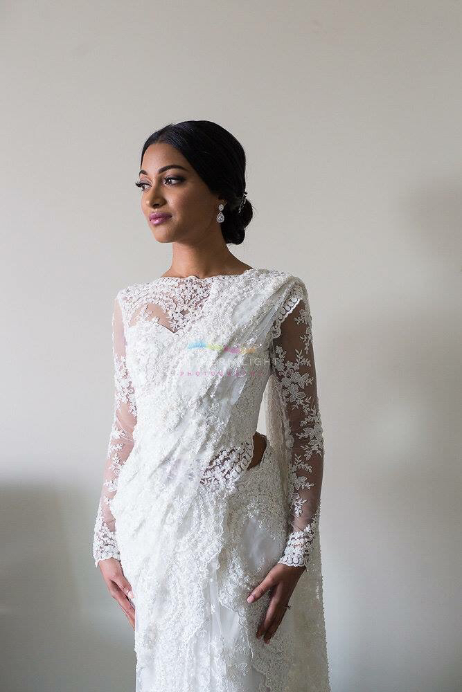 TrendAlert – 5 Chantilly Lace Sarees that are Taking Over the Town, Bridal  Wear