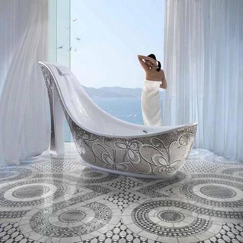 Bañeras decoractual diseño y decoración Cuadradas creativo Bañeras