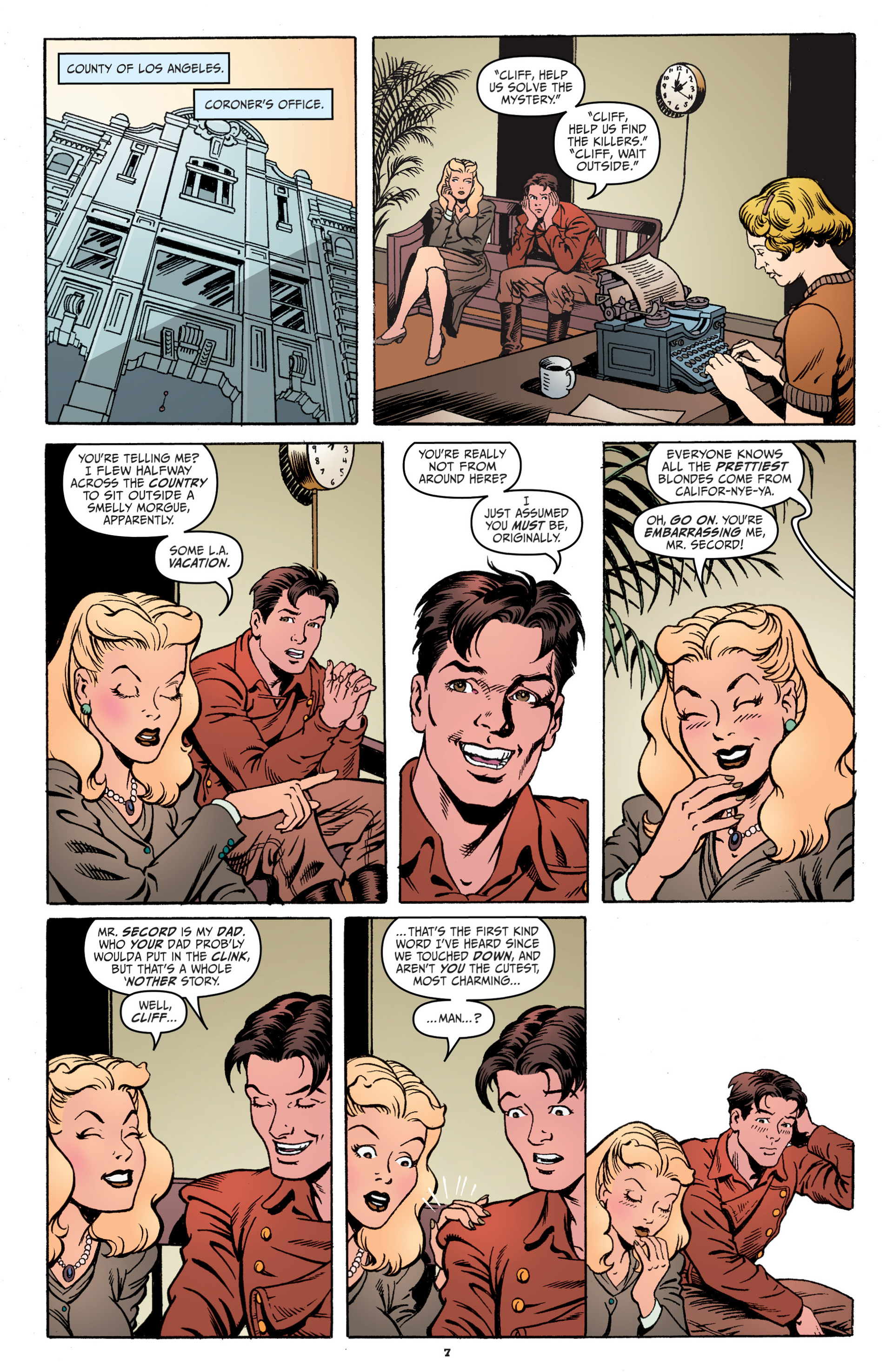 Read online The Rocketeer/The Spirit: Pulp Friction comic -  Issue #2 - 10