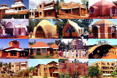 Tipo de viviendas Auroville