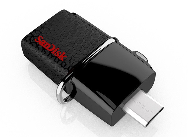 Флешка для смартфона и компьютера SanDisk USB 3.0/micro-USB OTG