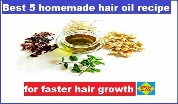Hair Oil Recipe For Faster Hair Growth