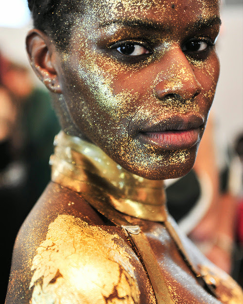 MAC @ Isamaya Ffrench Backstage SS14 Berlin Fashion Week