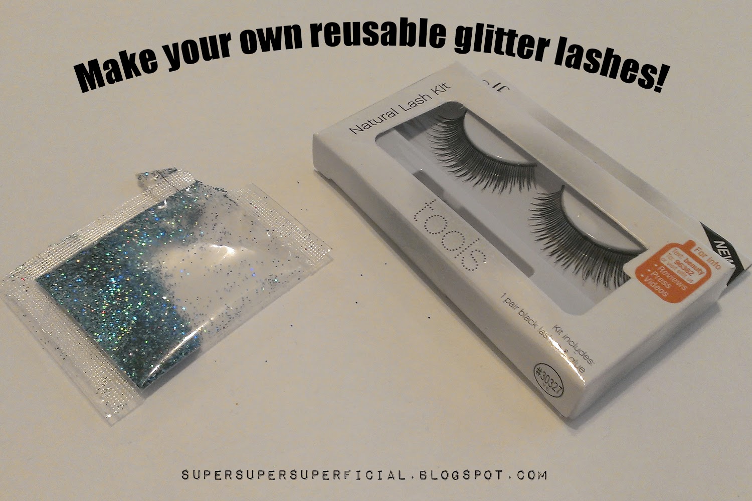 Digital Decoration DIY Glitter Eyelashes