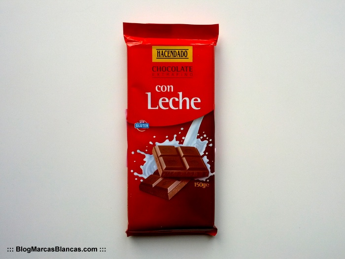 Chocolate con leche HACENDADO el blog de marcas blancas