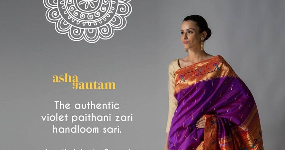 Asha Gautam: Tips to make your Paithani Silk Saree look Exclusive in ...