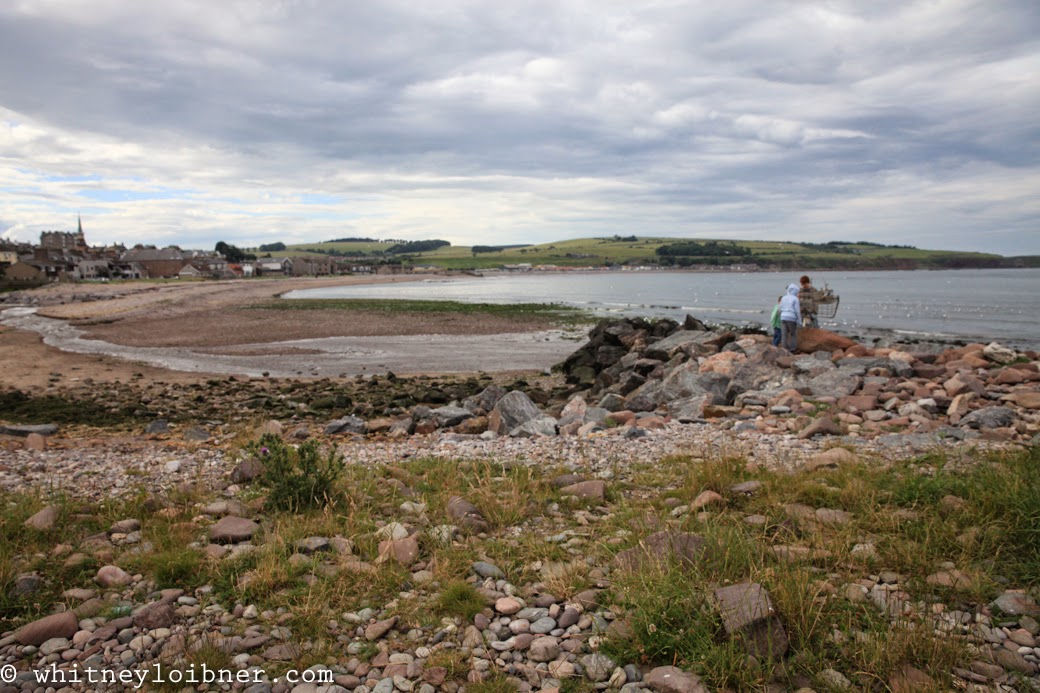 Stonehaven, Scotland, beach