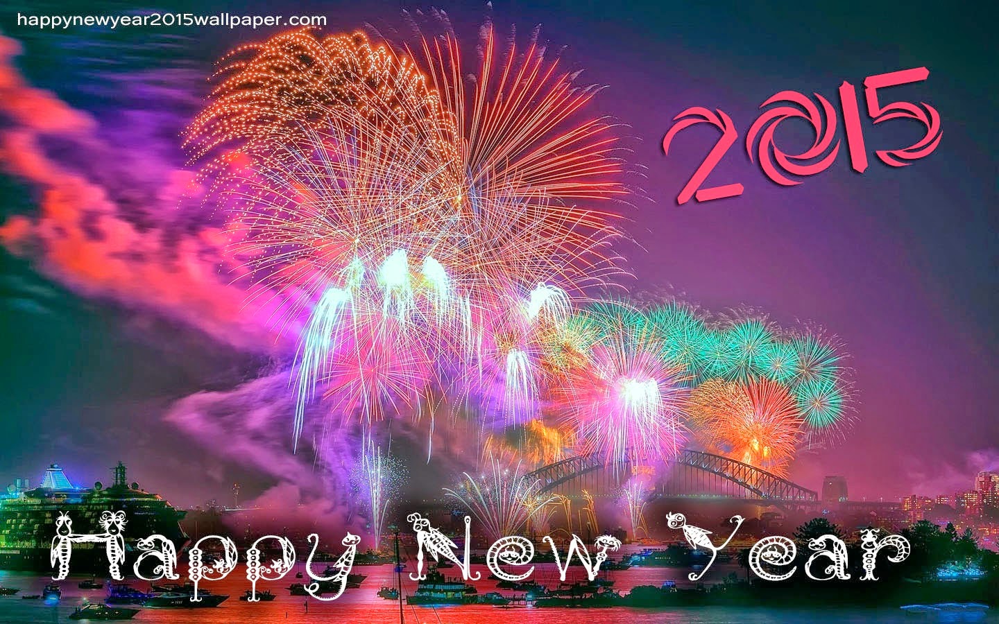 happy new year wallpaper 2015