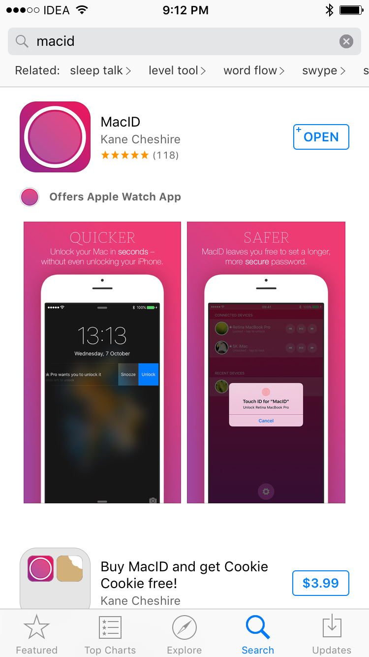 Gadget Most: How to unlock mac using iPhone