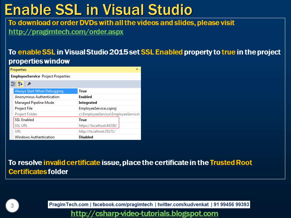 Sql server, .net and c# video tutorial: September 2016