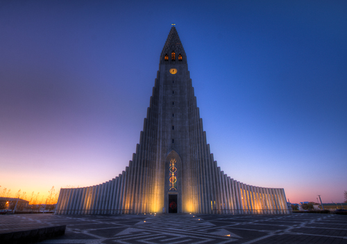 The Church of Hallgrimur, Reykjavik - Iceland