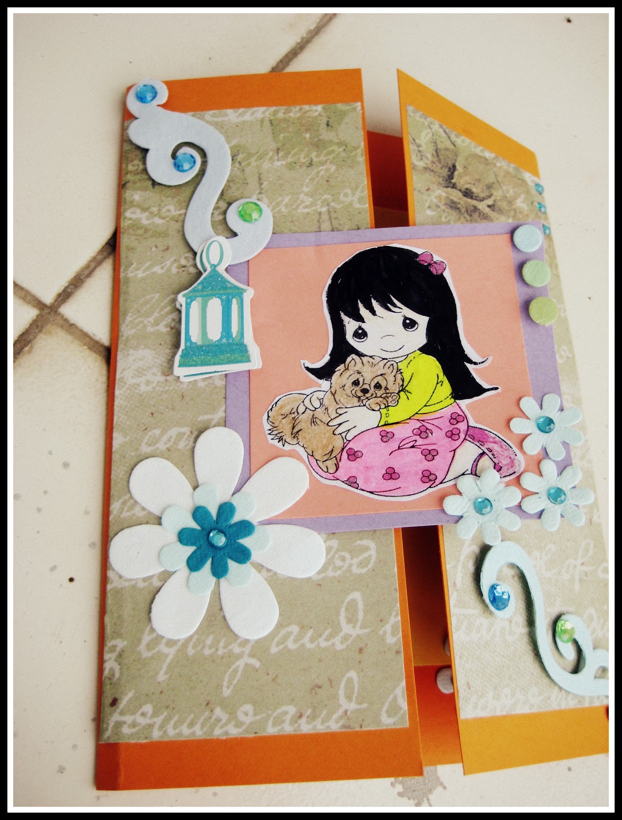 HappyMomentzz crafting by Sharada Dilip Fancy Fold Friendship day