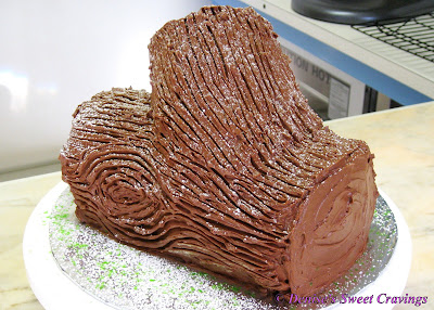 HOW's Baking: Yule Log Cake