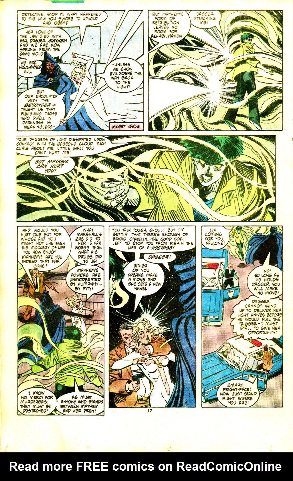 Read online Cloak and Dagger (1985) comic -  Issue #5 - 18