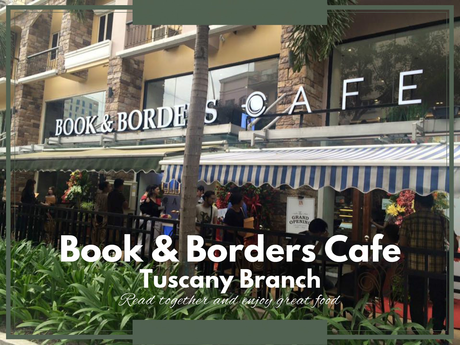 Book & Borders Cafe Opens New Branch at Tuscany Estates, Mckinley Hill