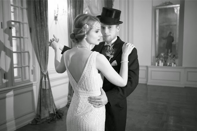 1920s Art Deco Wedding Inspiration Shoot