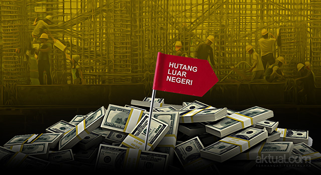 Hutang Luar Negeri Indonesia Tembus Rp4.339,79 Triliun