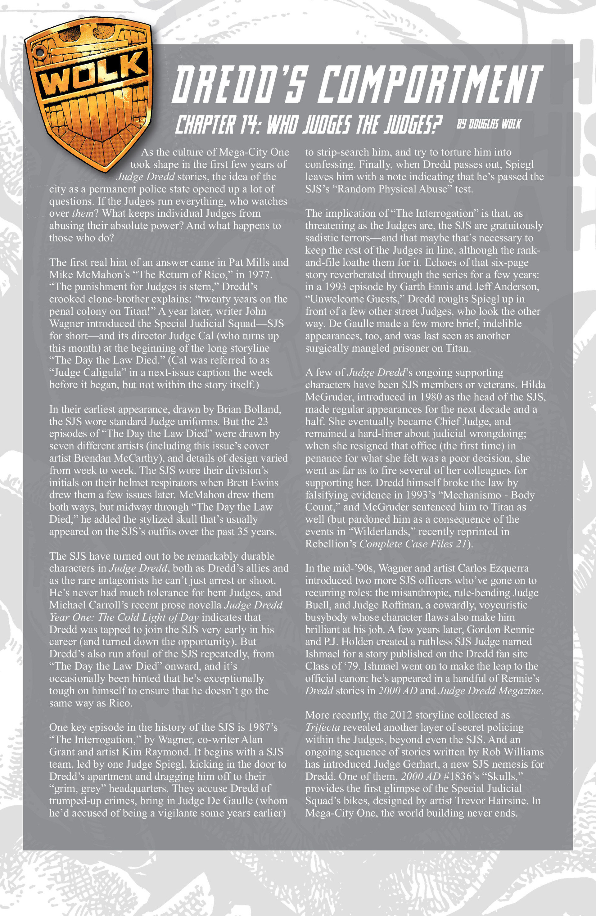 Read online Judge Dredd (2012) comic -  Issue #14 - 24