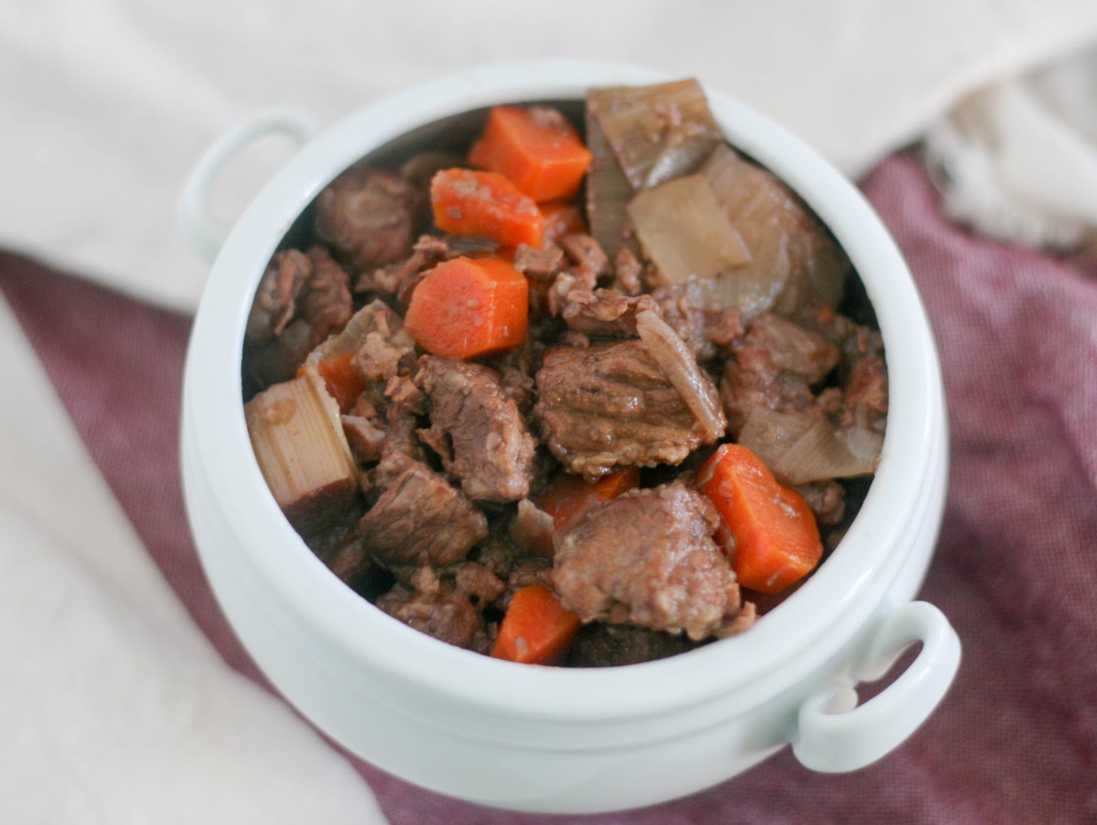 Daube De Bœuf A L Orange Et Aux Epices In The Slow Cooker
