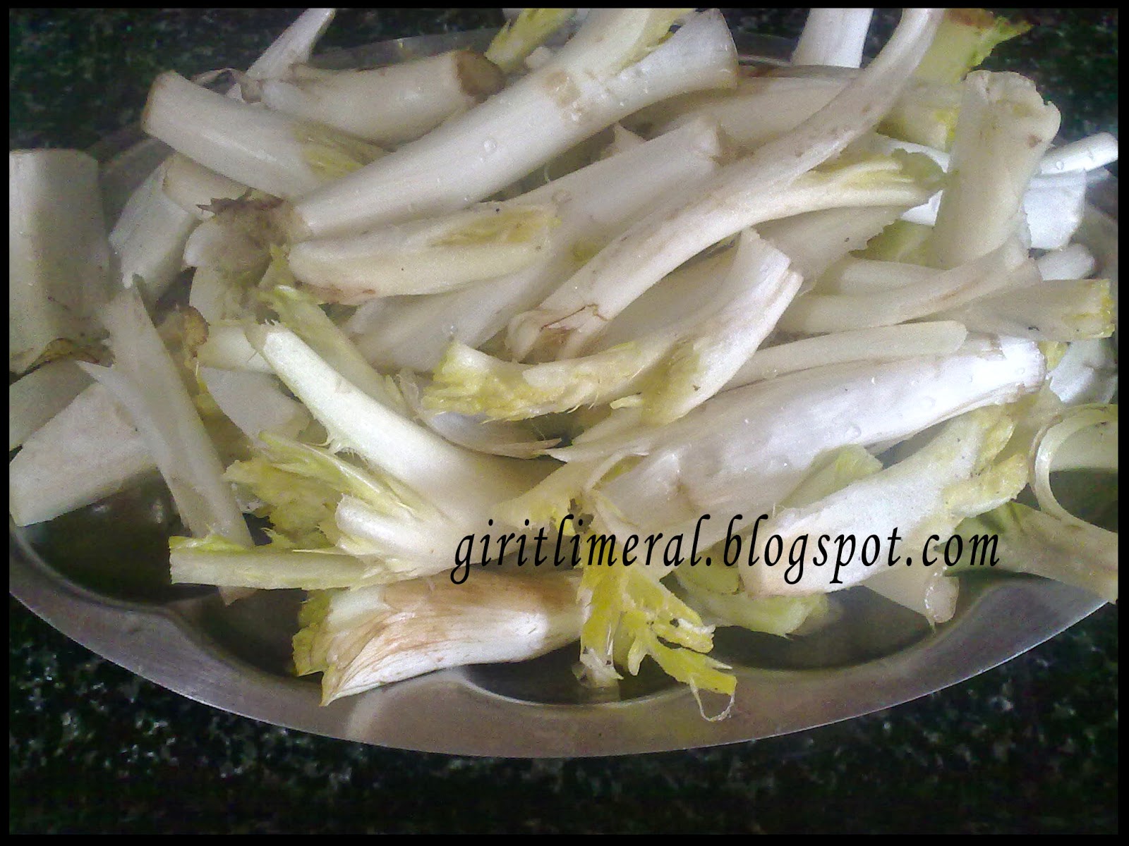 Giritli Meral�in Mutfağı KENGER KIZARTMASI ve TERBİYELİ KENGER YEMEĞİ