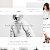 Diamond fashion home page template for sketch