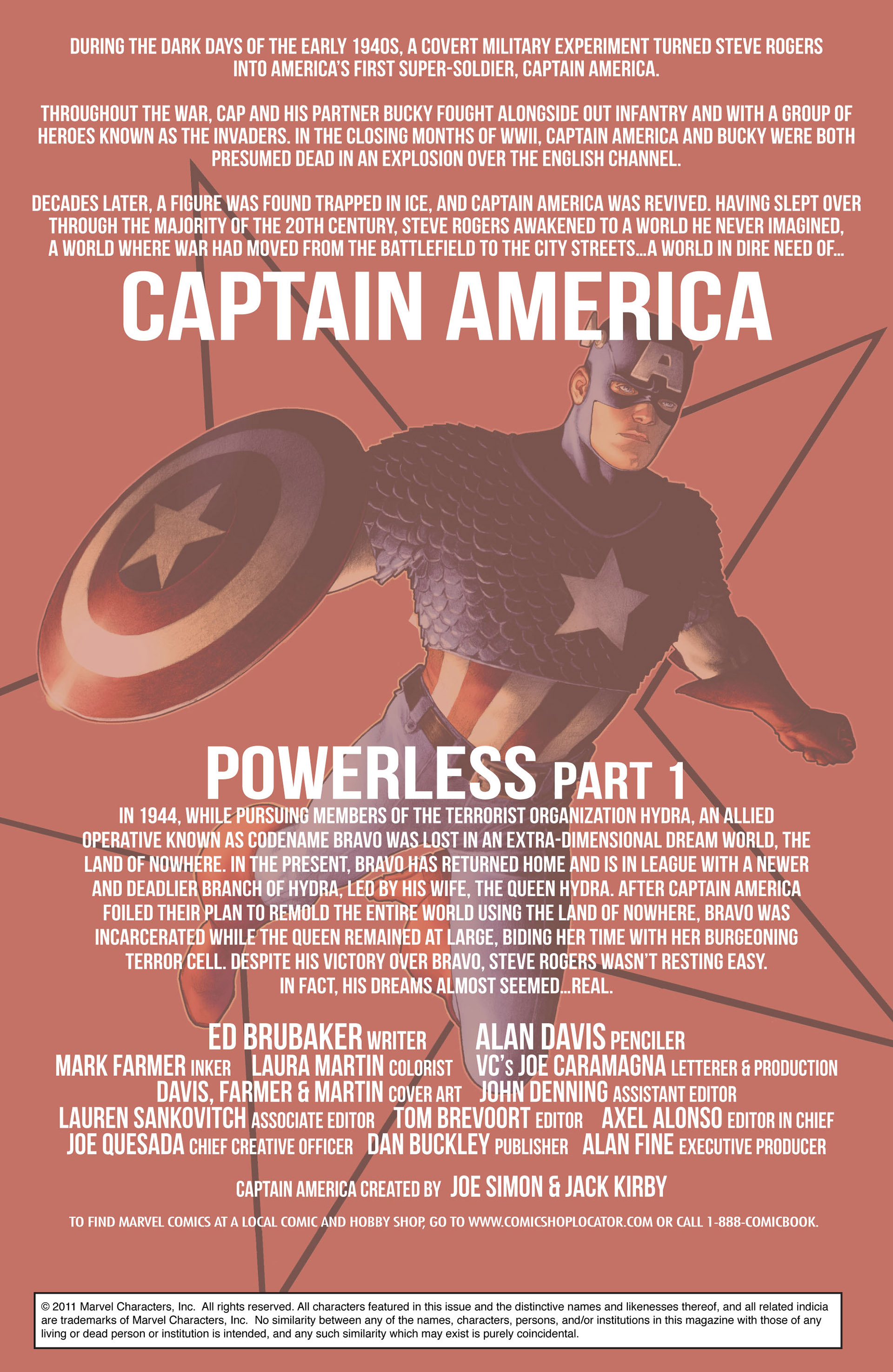 Read online Captain America (2011) comic - Issue #6 - 2