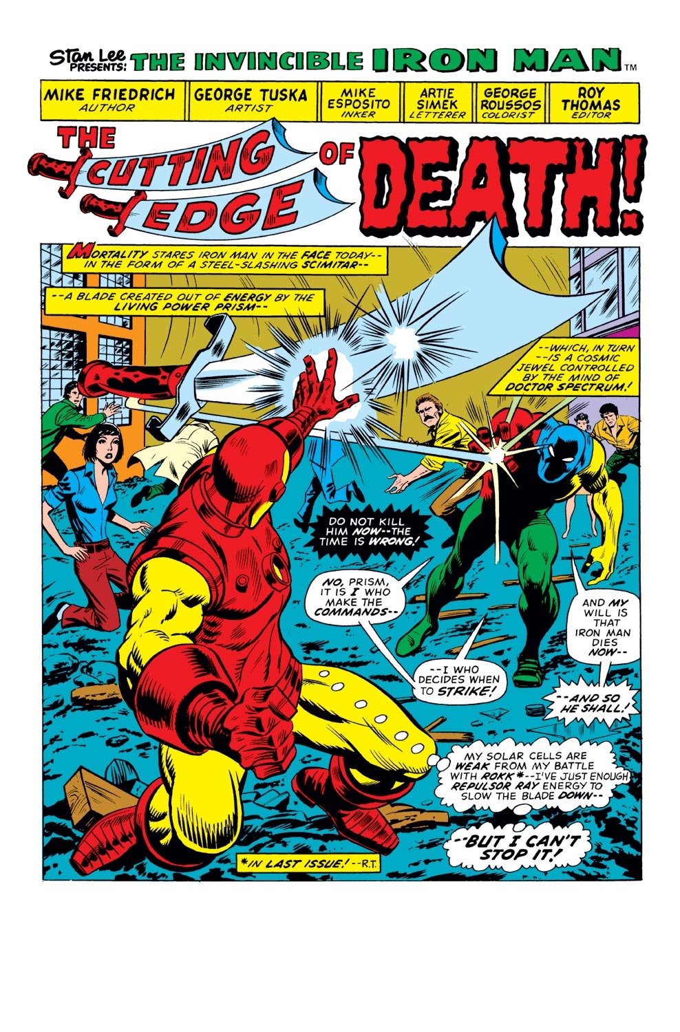 Read online Iron Man (1968) comic -  Issue #65 - 2