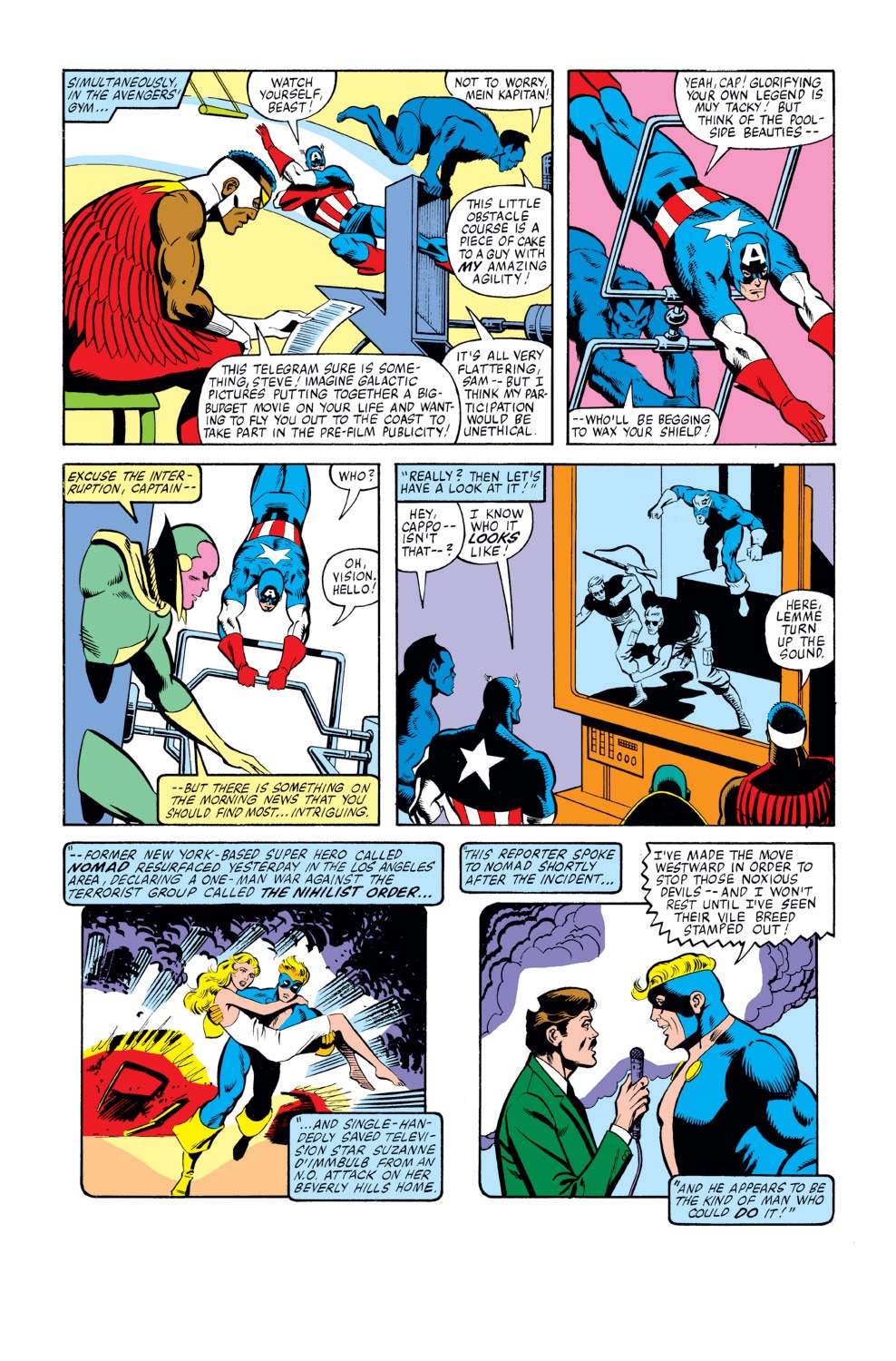 Read online Captain America (1968) comic - Issue #261 - 8