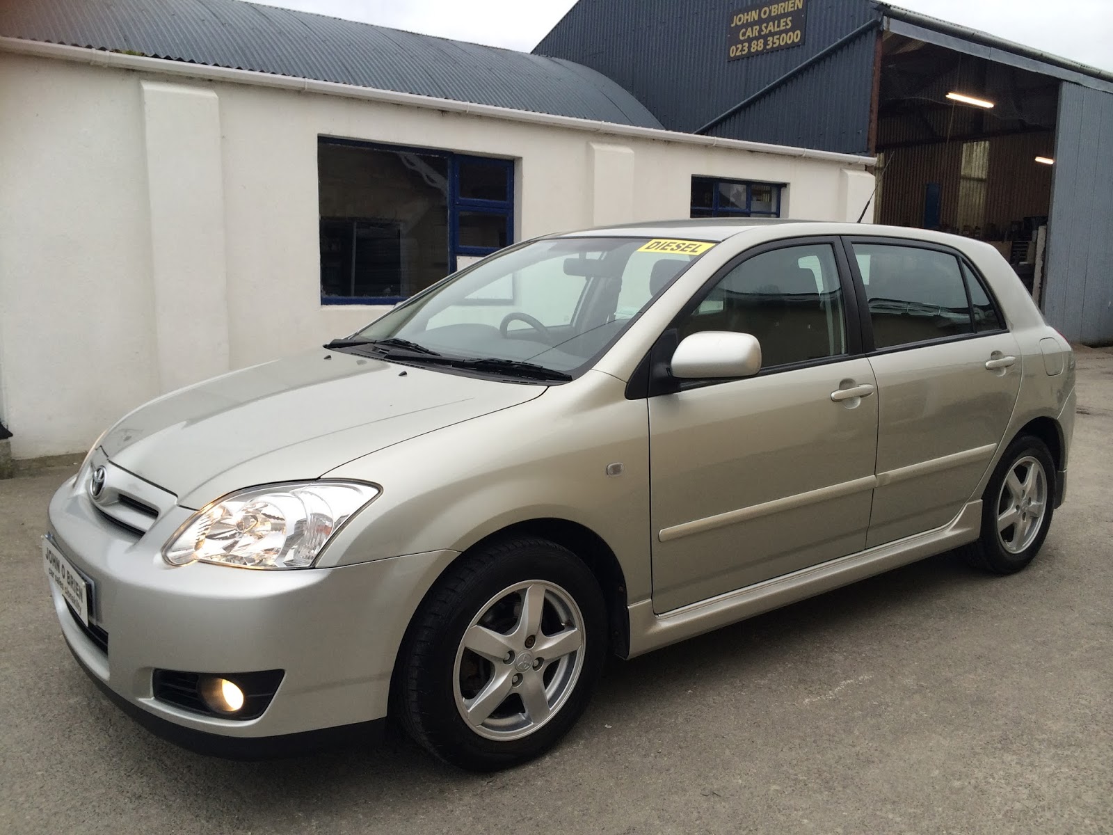 John O Brien Car Sales Clonakilty. 2006 Toyota Corolla 1.4 D4D,T3, 5 Door Hatch