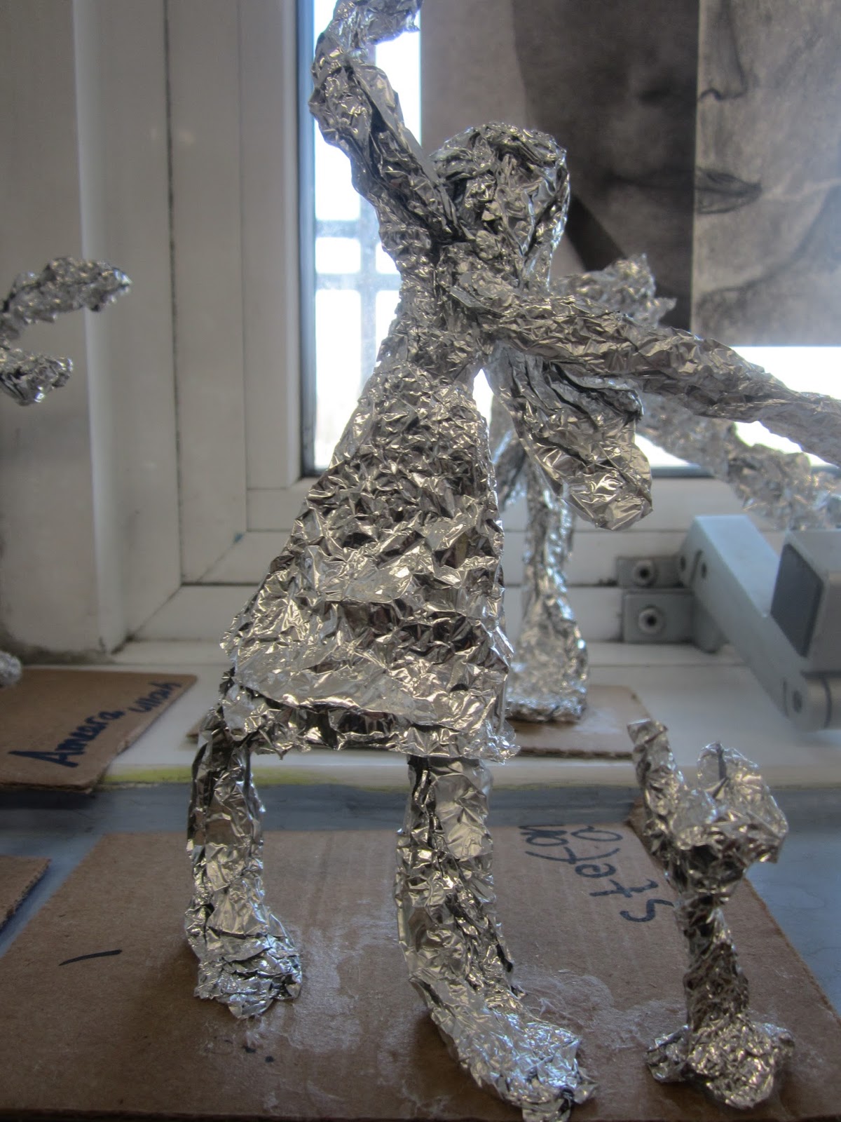 Adventures In Art Tin Foil Sculpting