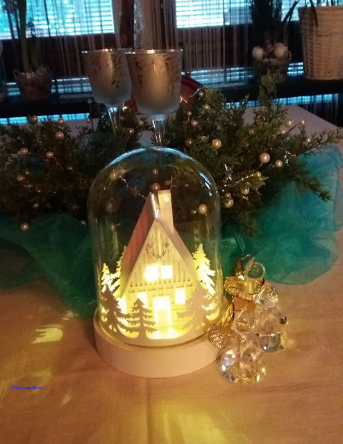 Centerpiece on Christmas Day