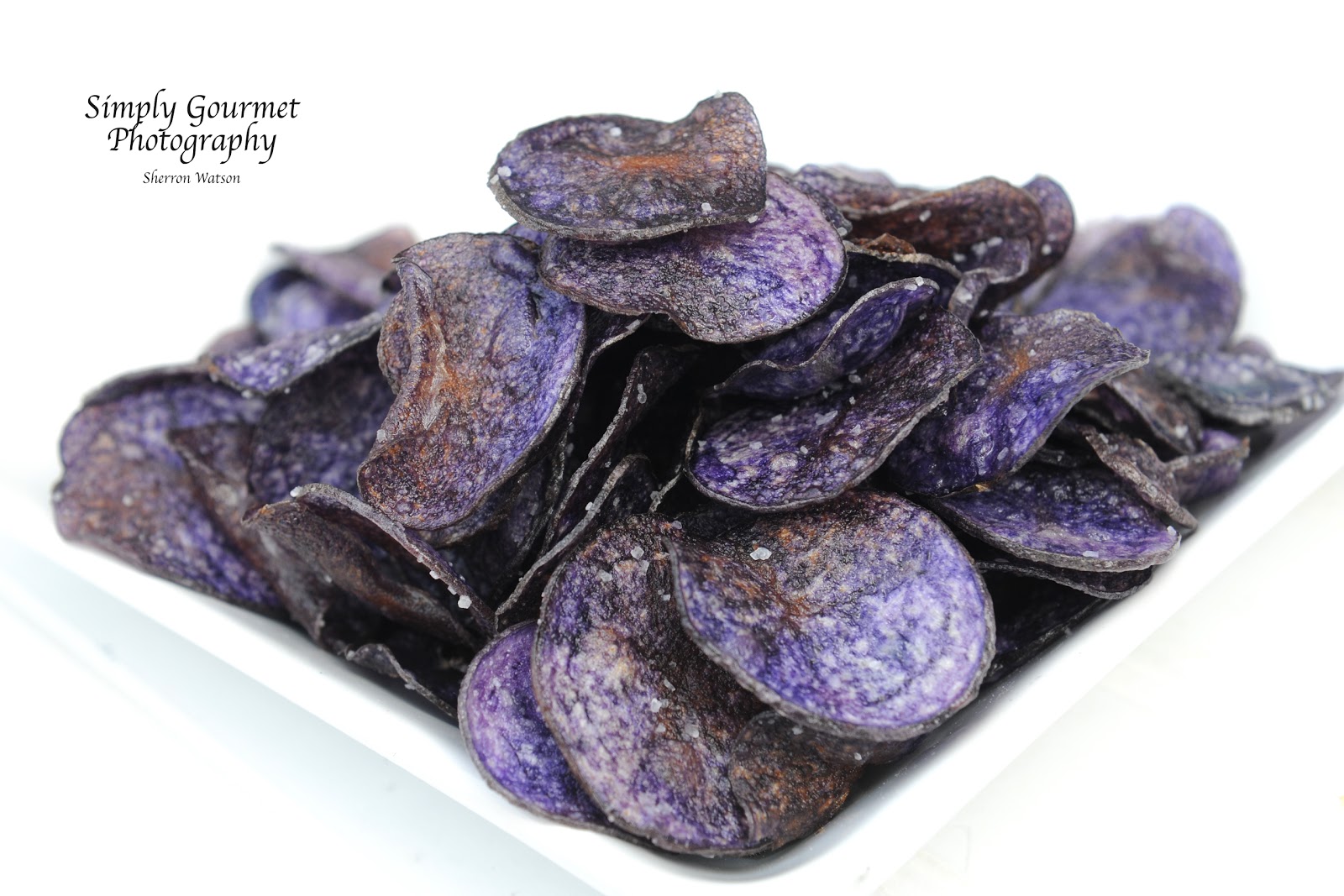 Purple Potato Chips.