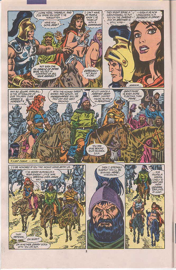 Read online Conan the Barbarian (1970) comic -  Issue #250 - 3