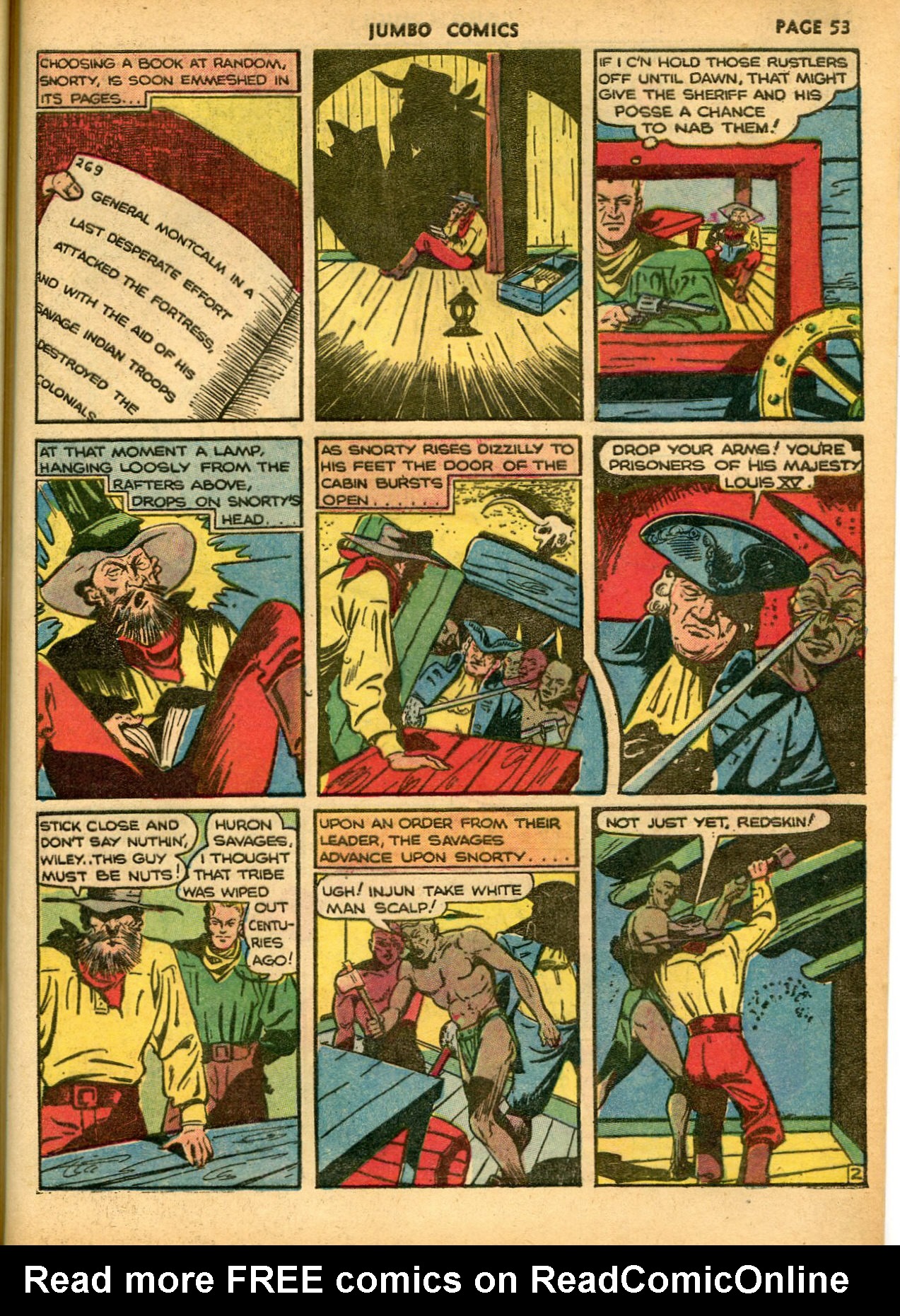 Read online Jumbo Comics comic -  Issue #21 - 55