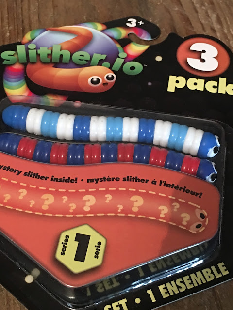 Slither-io toy three pack with mystery slither