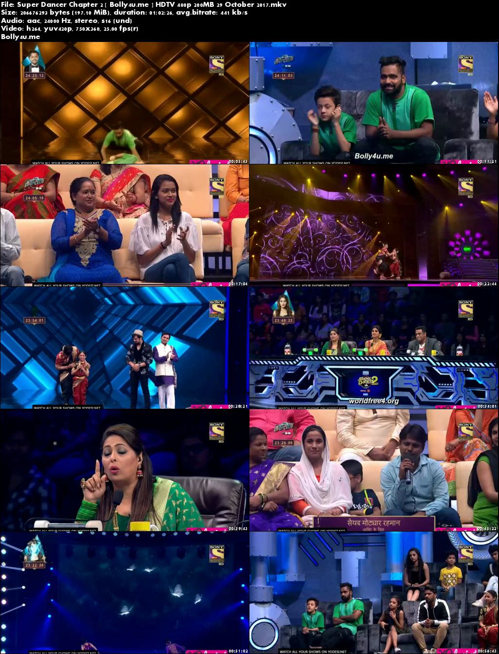 Super Dancer Chapter 2 HDTV 480p 200MB 29 October 2017 Download Super Dancer Chapter 2 HDTV 480p 200MB 29 October 2017 Download