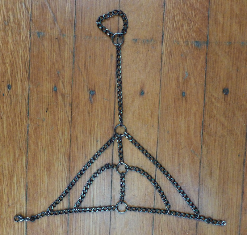 Letters from the Lighthouse DIY Chain Harness Bracelet