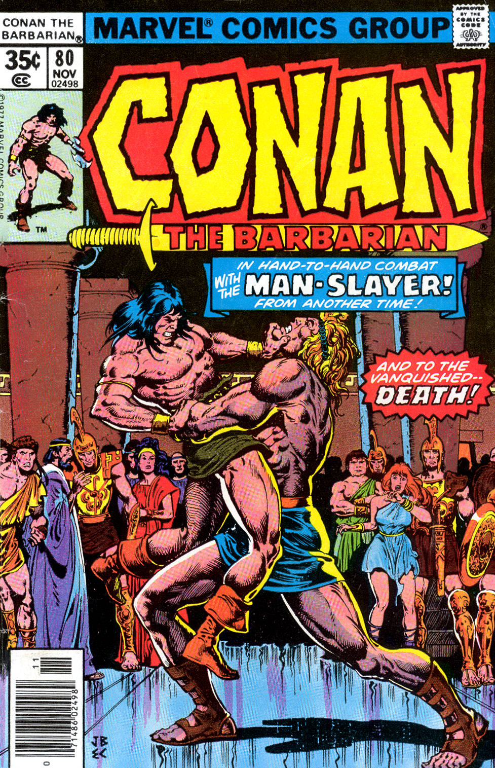 Read online Conan the Barbarian (1970) comic -  Issue #80 - 1