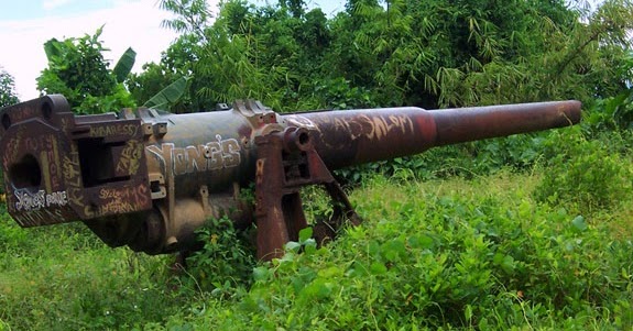 Meriam dan Bunker Jepang - Wesata.ID