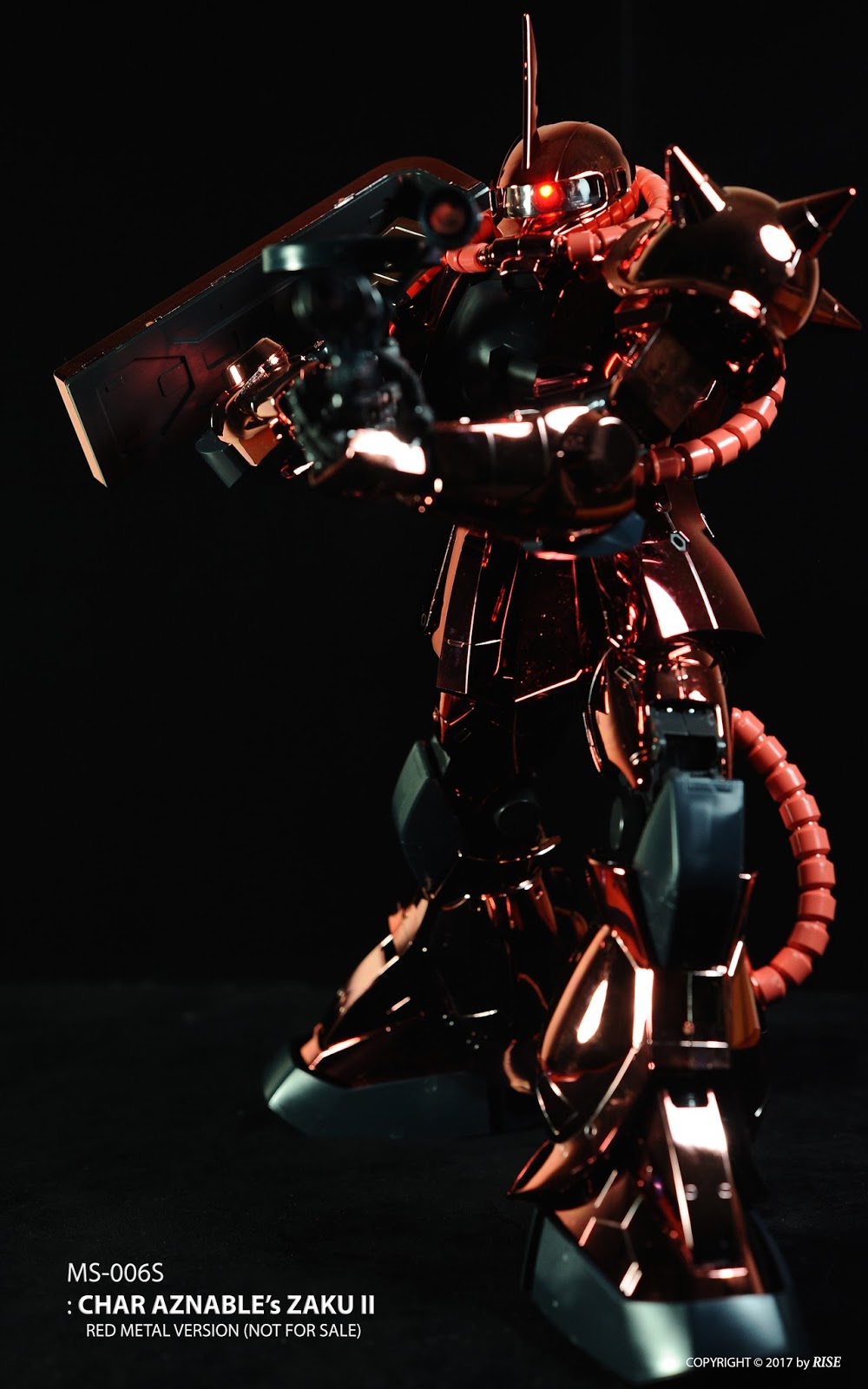Gリミテッド Gallery PG 1/60 Char's Custom Zaku II Red Metal Version