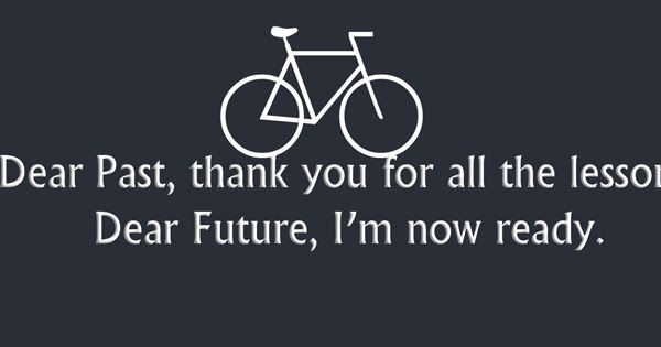 Photo de couverture Citation en anglais &quot;Dear Past